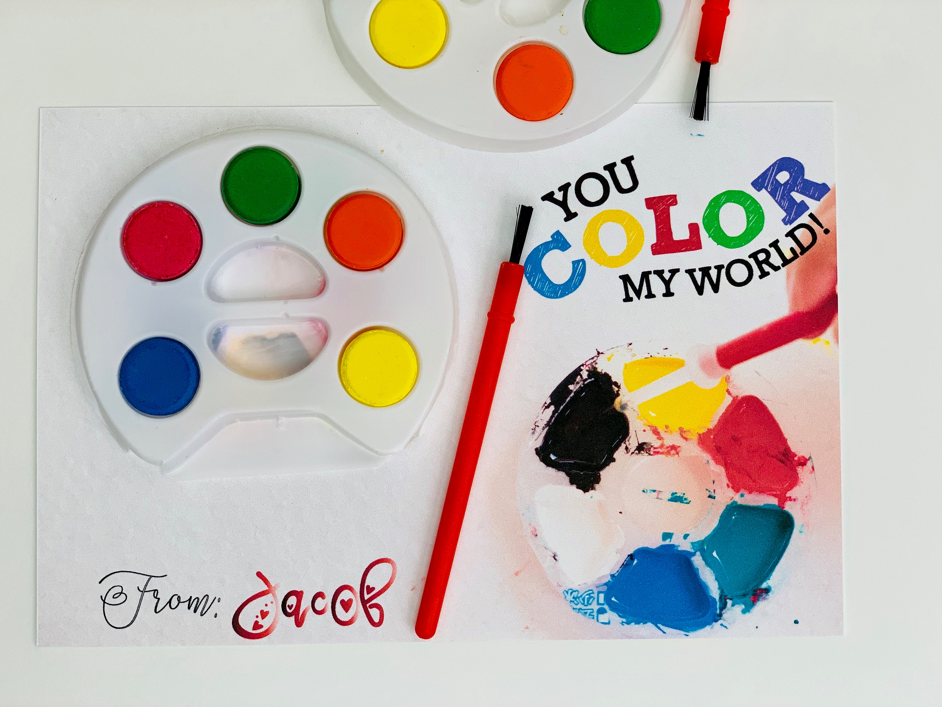 kids art palette