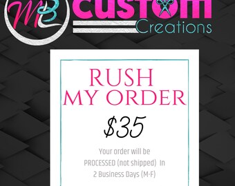 Processing Time Upgrade for Order from Normal Hours to Two business days