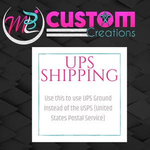 UPS Ground Shipping Upgrade for Order