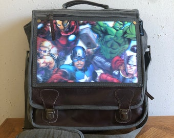 3D Marvel Messenger Bag