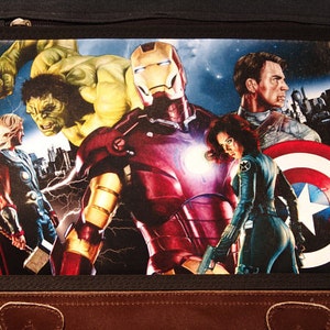 Avengers Limited Edition Print on Messenger Backpack image 1