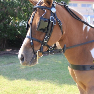 Leather Miniature & Pony Driving Harness Made in the USA by Mose Miller image 2