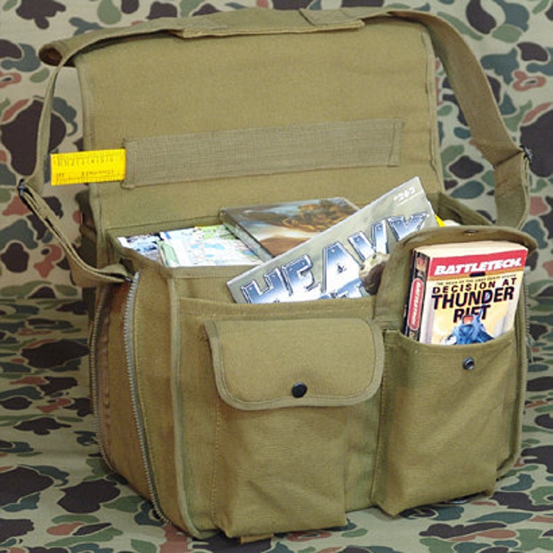 Judge Dredd Canvas Shoulder Messenger bag 110214-2 image 4