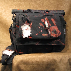 Walking Dead Zombie Encounter Classy Canvas Briefcase 10114-1 image 1