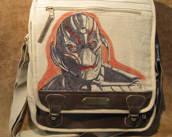 Ultron of Marvel Comics Original Artwork by Sean Iredale on Messenger Back Pack 71815n5