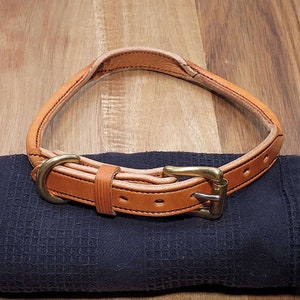 Rolled Leather Dog Collar image 4