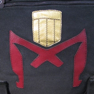 Judge Dredd Canvas Shoulder Messenger bag 110214-2 image 3