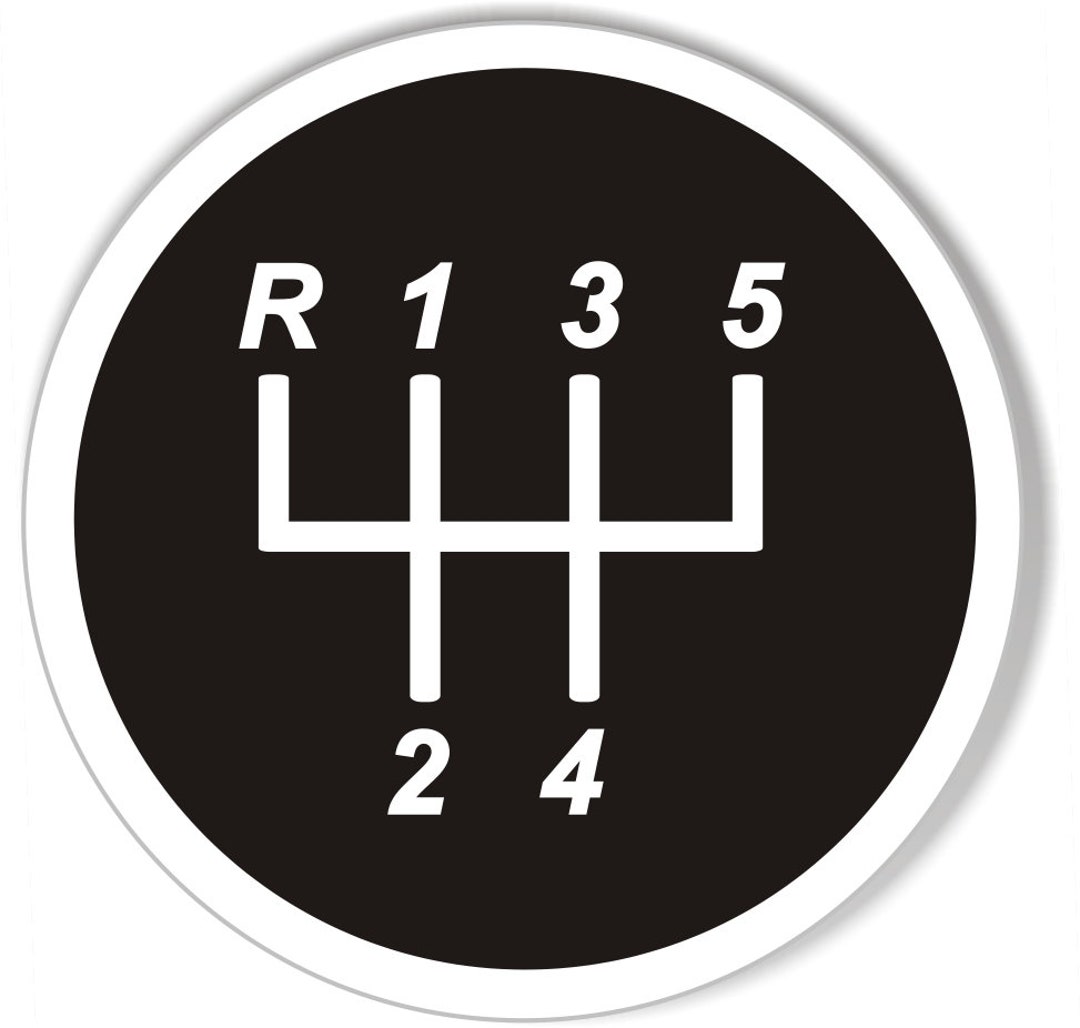 5 Speed Save Our Manual Transmissions Gear Shift Pattern Bumper Sticker Etsy
