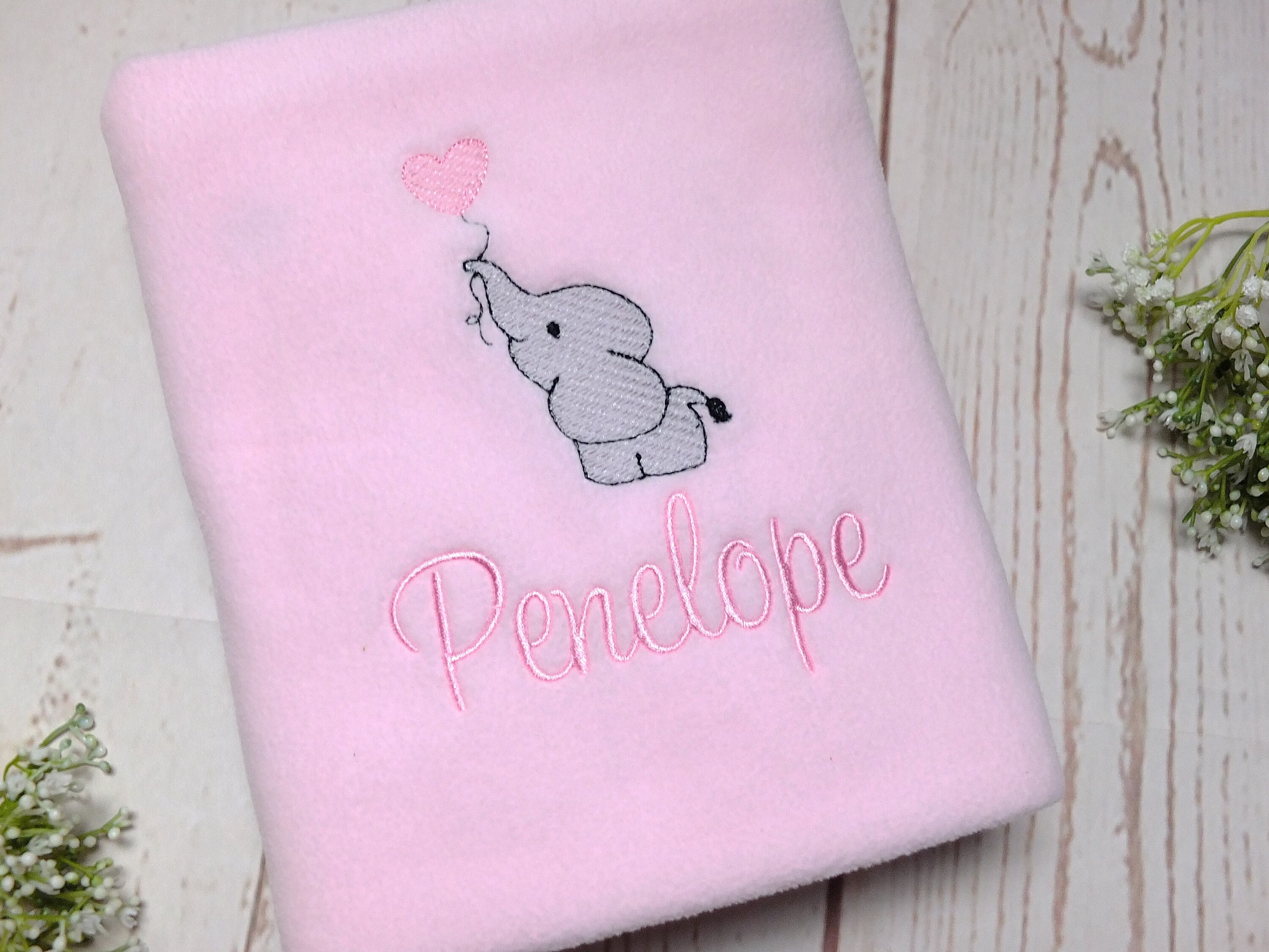 Baby Girl Gift Set Personalised Embroidered Baby Gift Luxury Etsy