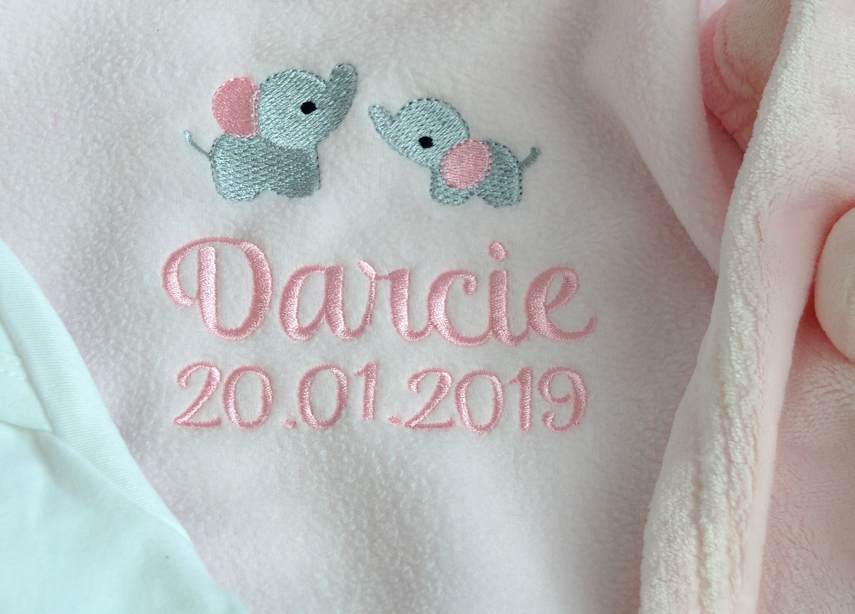 Baby Gift Set Personalised Embroidered Baby Girl Gift Etsy