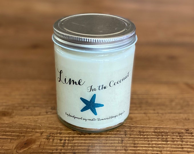 Soy candles, coconut candles, Scented Soy Candles, Container Candles, Soy Candles Handmade, scented candles, beach candles