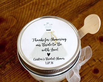 Sugar scrub shower favors, bridal shower favors scrub, wedding favors, bridal shower sugar scrub, shower favors soap, soap bridal shower