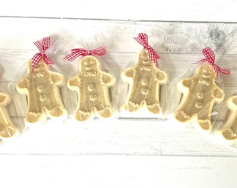 gingerbread man soap gifts, holiday gifts, stocking stuffers, coworker gifts,holiday soap,Christmas Party favors