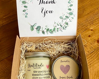 Thank you gift box Thank You Gift Thank you gift for coworker Thank you gift for women Thank you care package Gratitude Gift box