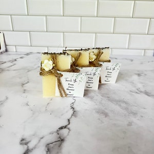 Bridal shower favors lot of 10 , wedding favors for guests, rustic wedding favors, bridal shower favors soap, baby shower favors image 5