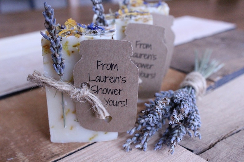 Lavender Soap Bridal Shower Favors, Wedding favors for Guests , Bridal Shower Soap favors, lavender soap favors, From my shower to yours image 7
