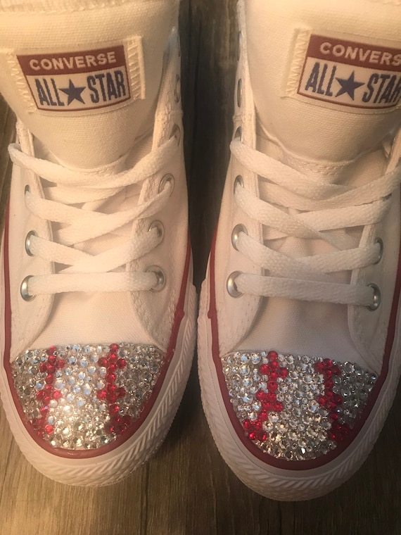 converse with swarovski