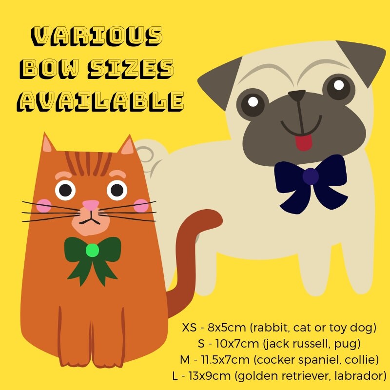 Gelbe Hund Fliege gelbe Blumen Fliege gelben Hund Schleife Etsy