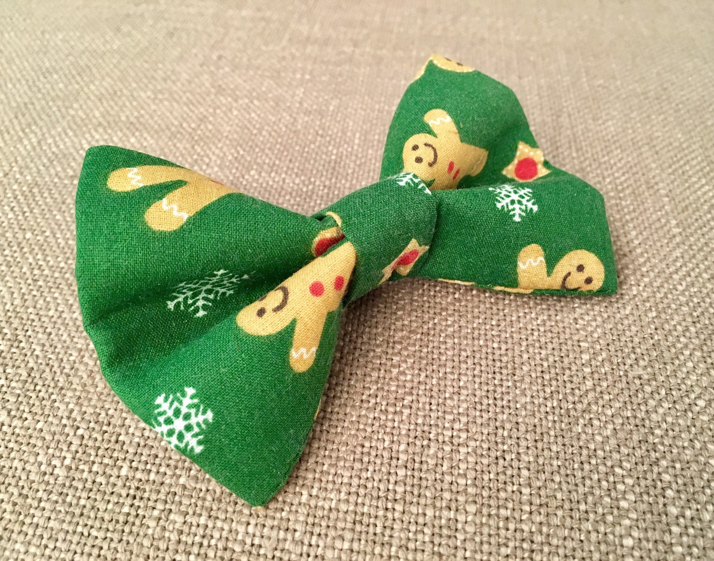 Lebkuchen Mann Hund Schleife Weihnachten Hund Fliege Etsy