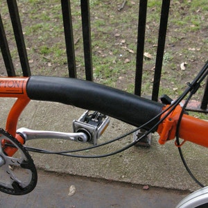 Leather Frame Protector for Brompton Bicycles