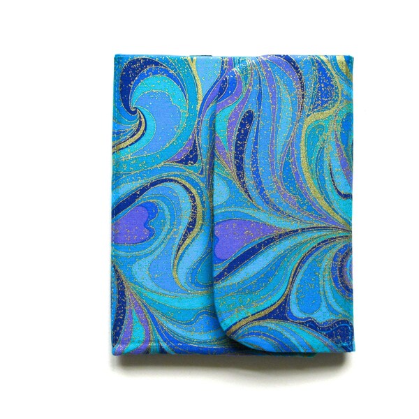 Kindle PAPERWHITE Case, Kindle Paperwhite Cover, Hard cover Sleeve - Padded - Blue Metallic - Ready to Ship
