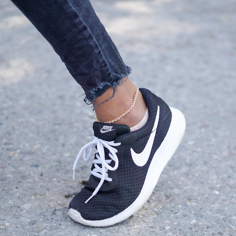 Chunky Gold Chain Anklet for Women Gold Ankle Bracelet Thick Etsy