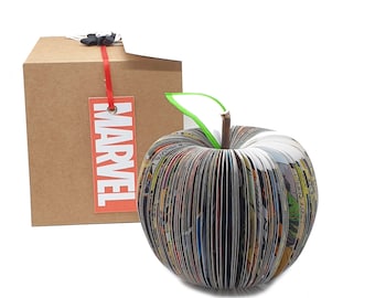 Deadpool Comic Apple – 4th Anniversary Gift for Him – Personalised Comic Book Apple – Fruit Anniversary Gift