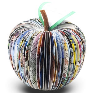 Superhero Gift for Him – Personalised Comic Book Apple – Anniversary Gift For Man – 4th Anniversary Fruit Gift – Handmade UK