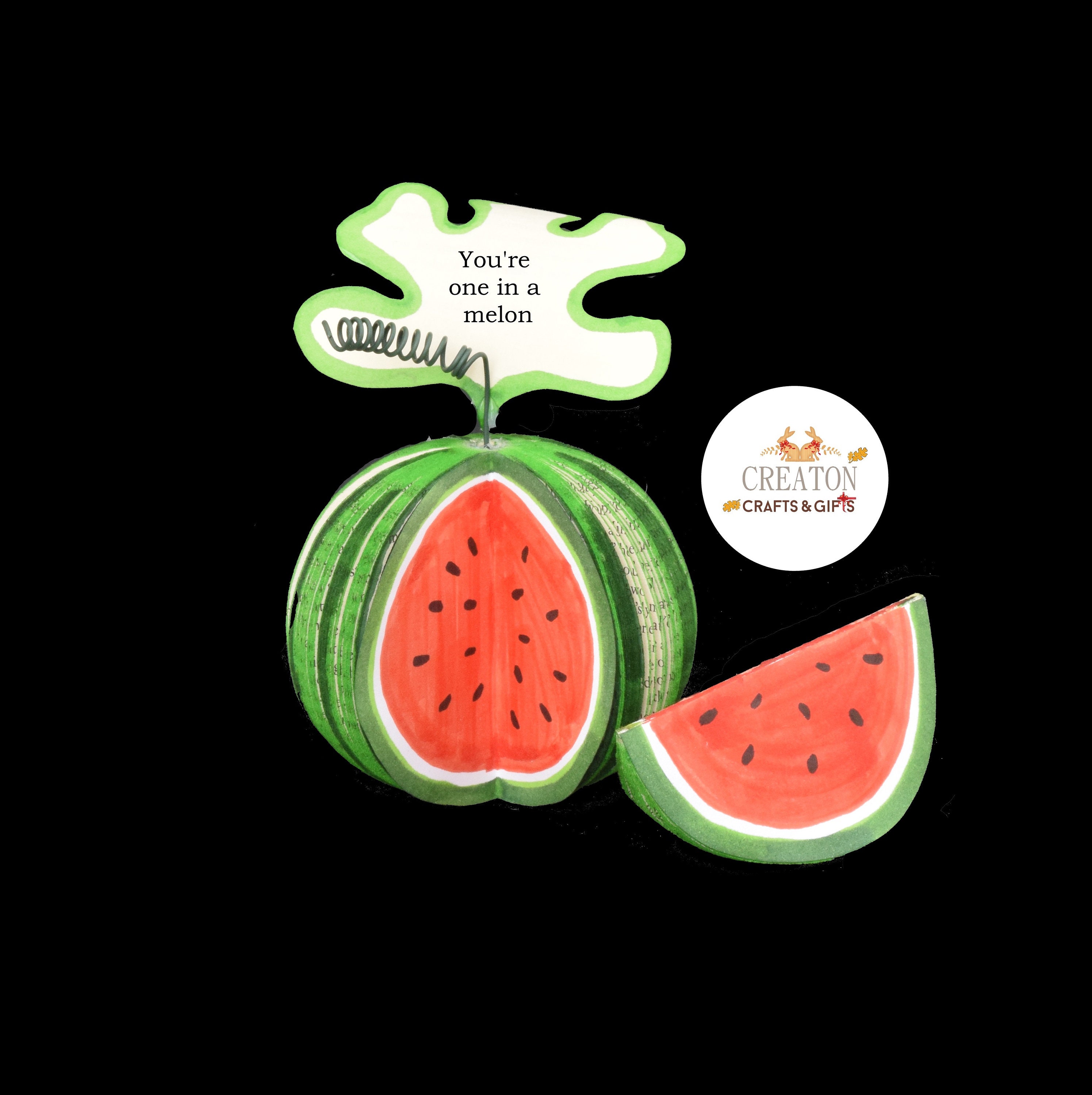 Fruit Anniversary Gift 4th Anniversary gift Watermelon Etsy