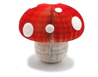 Toadstool decoration - Toadstool Ornament - Magic Mushroom - Fungi - woodland ornament - Toadstool decor