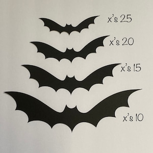 Bat Wall Decor / Halloween Bat Decor / Halloween Decorations / Bats