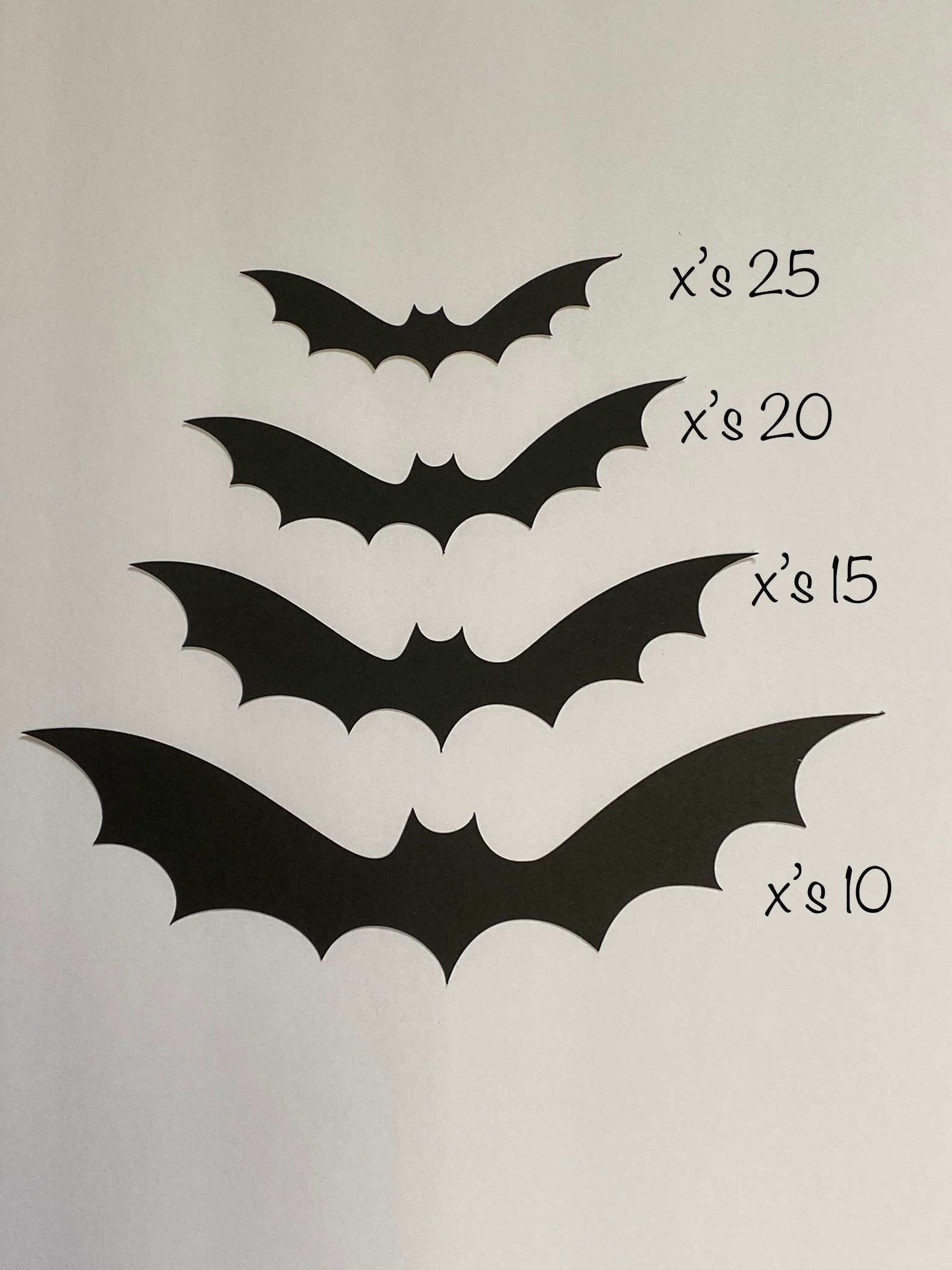Bat Wall Decor / Halloween Bat Decor / Halloween Decorations / Bats