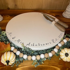 Wedding Cake Stand / Personalized Cake Stand / Wedding Cake Platter / Wedding Decor / Wood Cake Stand / Wood Tray
