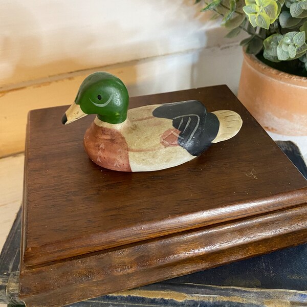Duck Trinket Box Etsy