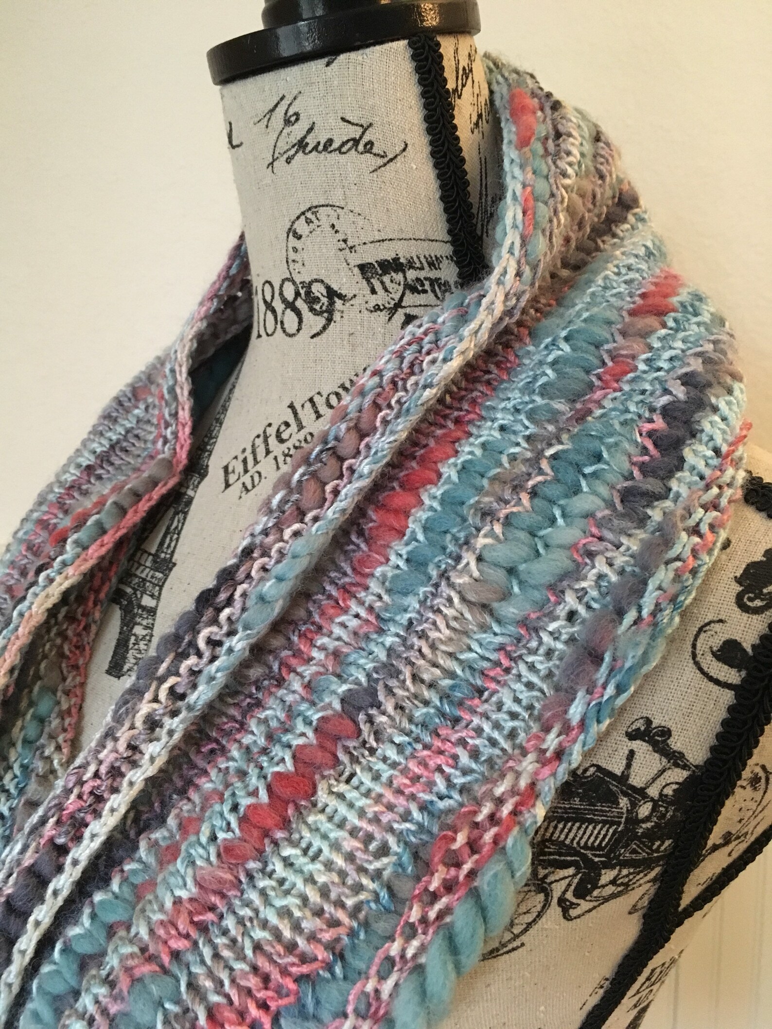 KNIT PATTERN Bamboozle Bamboo Bloom Cowl Pattern Download Etsy