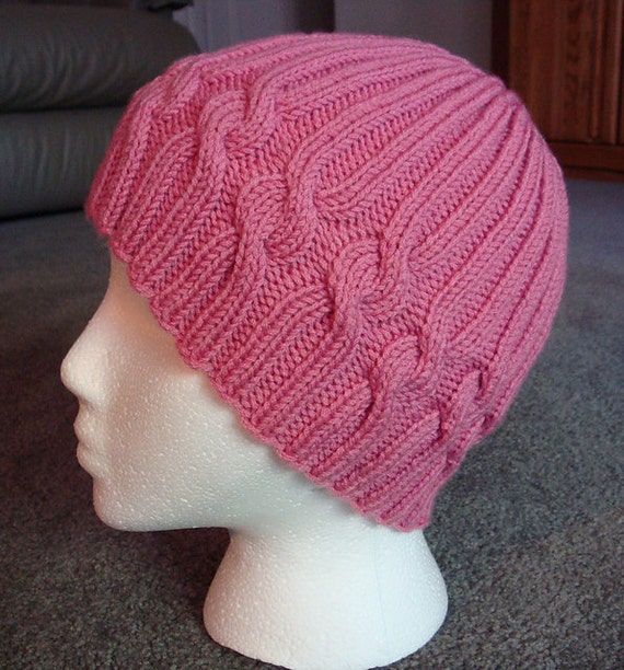 cancer hat knitting patterns