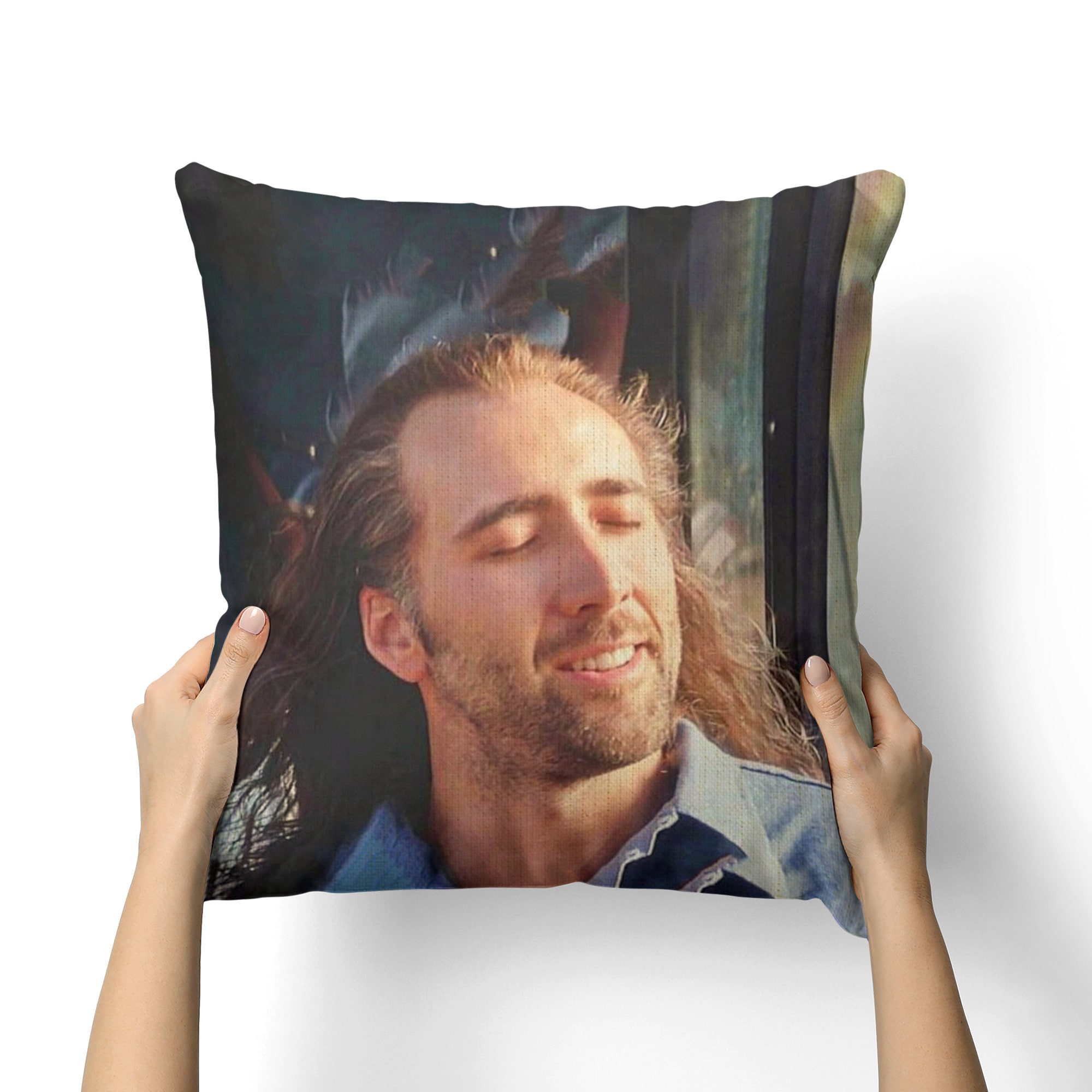 Nicolas Cage Con Air pillow Pillowcase Canvas pillow Etsy