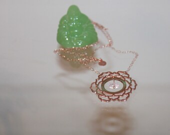 Shakti, wheels within the human body...long necklace