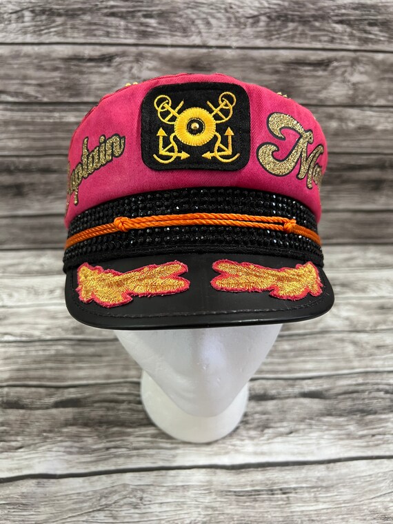 Pink Sailor Captain Hat Leopard Sailors 