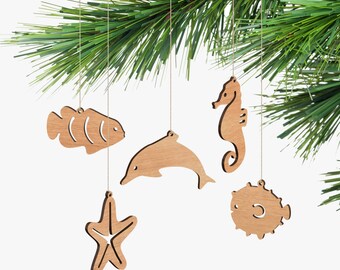 Australian Sea Life Souvenir Ornaments - Box Set