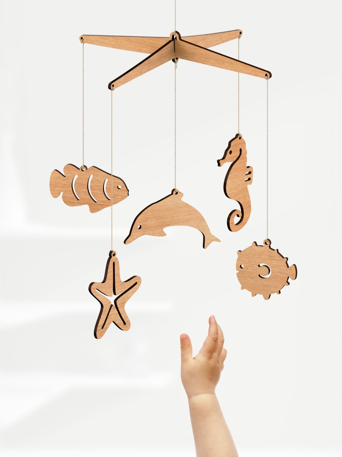sea life baby mobile