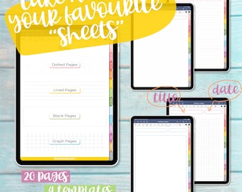 Vertical digital planner for Ipad Monthly Undated Monthly Daily & Weekly digital portrait templates All in one life digital planner