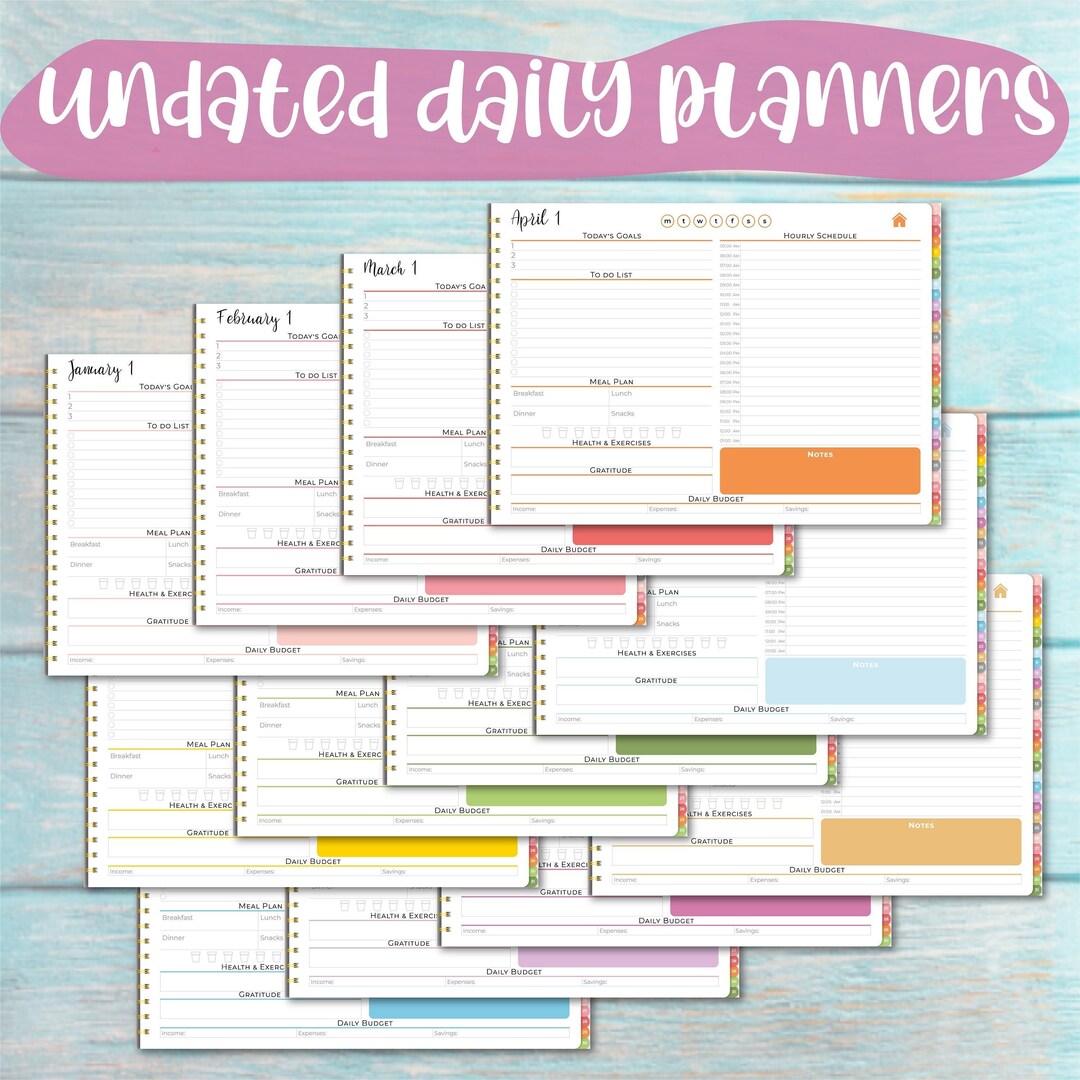 IPad Digital Planners for Goodnotes Keynotes and the Best Note Etsy