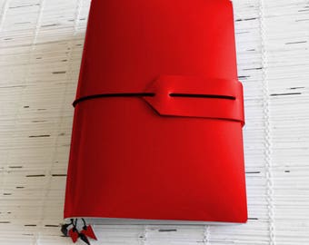 B6 Vegan travelers notebook cover All size Midori notebooks Pick Your color Pink White Silver Gold Black Blue Green White Red Yellow Brown