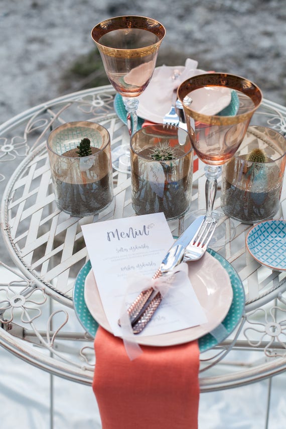 Coral napkins set of 6 Coral napkin cloth wedding table Etsy