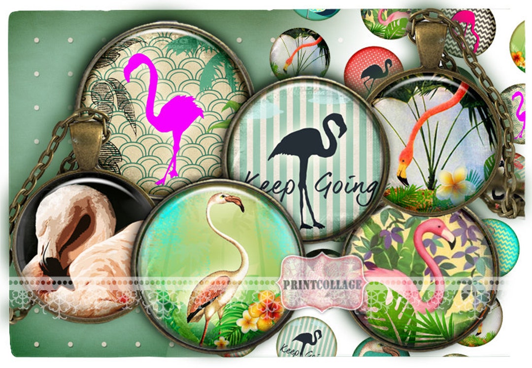 Digital Printable Sheet Cabochon Images 1.5 Inch 1inch 18,14mm Round ...