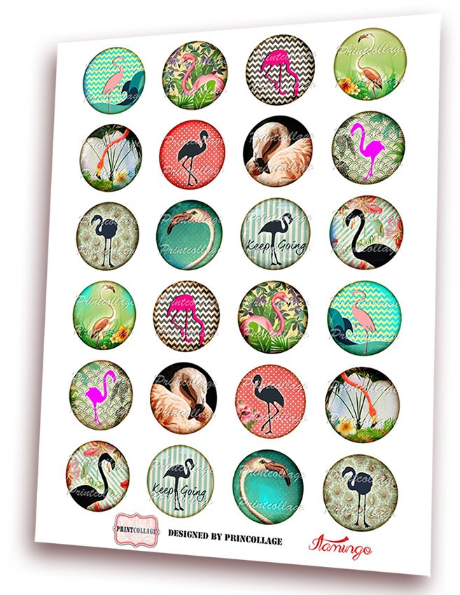 Digital Printable Sheet Cabochon Images 1.5 Inch 1inch 1814mm | Etsy