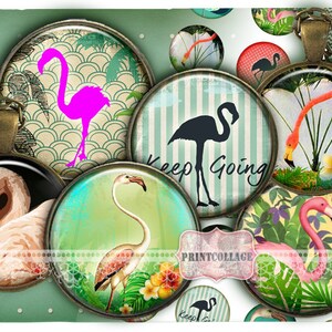 Digital Printable Sheet Cabochon Images 1.5 Inch 1inch 18,14mm Round ...