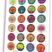 Digital Printable Sheet Cabochon Images 1.5 Inch 1inch 1612mm - Etsy
