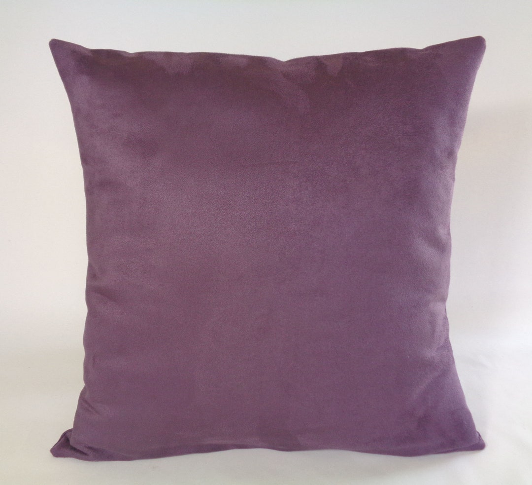 Photo inspiration: Velvet Plum Pillow Case Set Reference: Set Of 2 Plum Pillow Covers Aubergine Purple Pillow Cozy